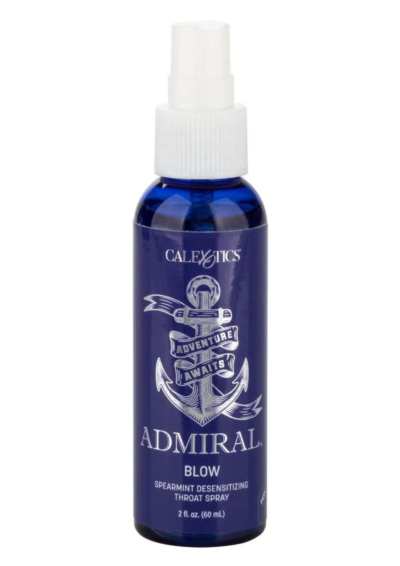 CalExotics Admiral Blow Spearmint Desensitizing Throat Spray