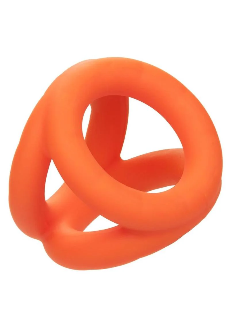 CalExotics Alpha Liquid Silicone Tri-Ring - Image 2