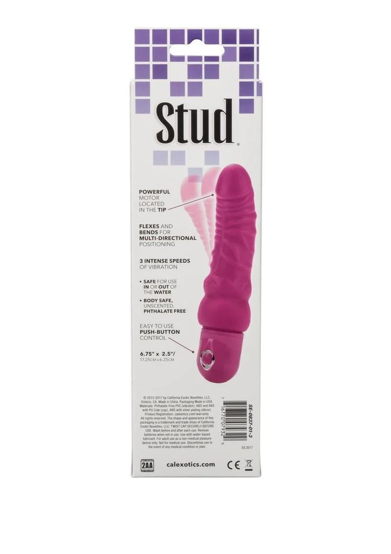 CalExotics Bendie Stud Curvy Vibrator with 3 Intense Speeds - Image 6