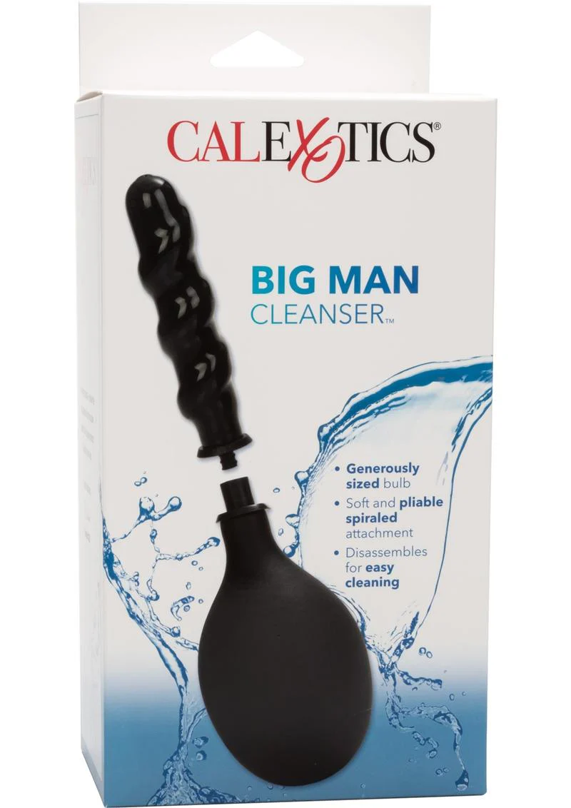 CalExotics Big Man Cleanser Large Spiraled Anal Douche - Image 2