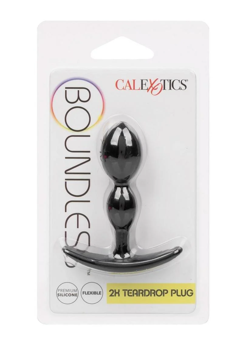 CalExotics Boundless 2X Teardrop Anal Plug - Image 4