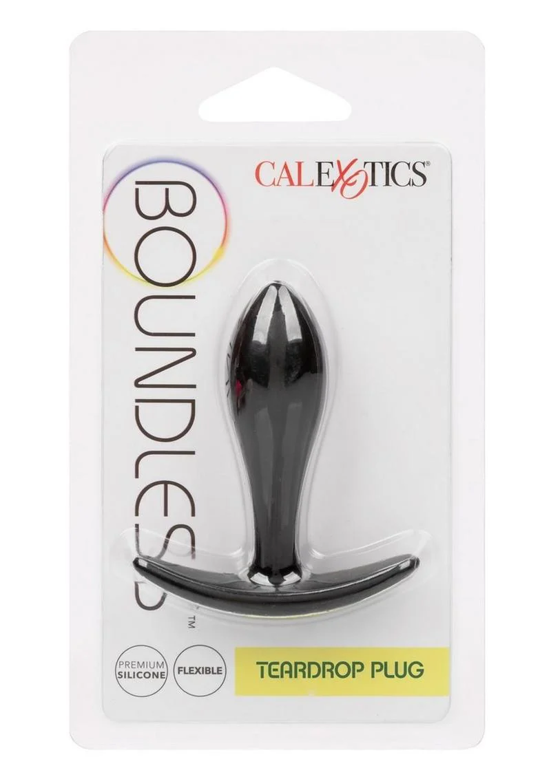 CalExotics Boundless Teardrop Silicone Anal Plug - Image 4