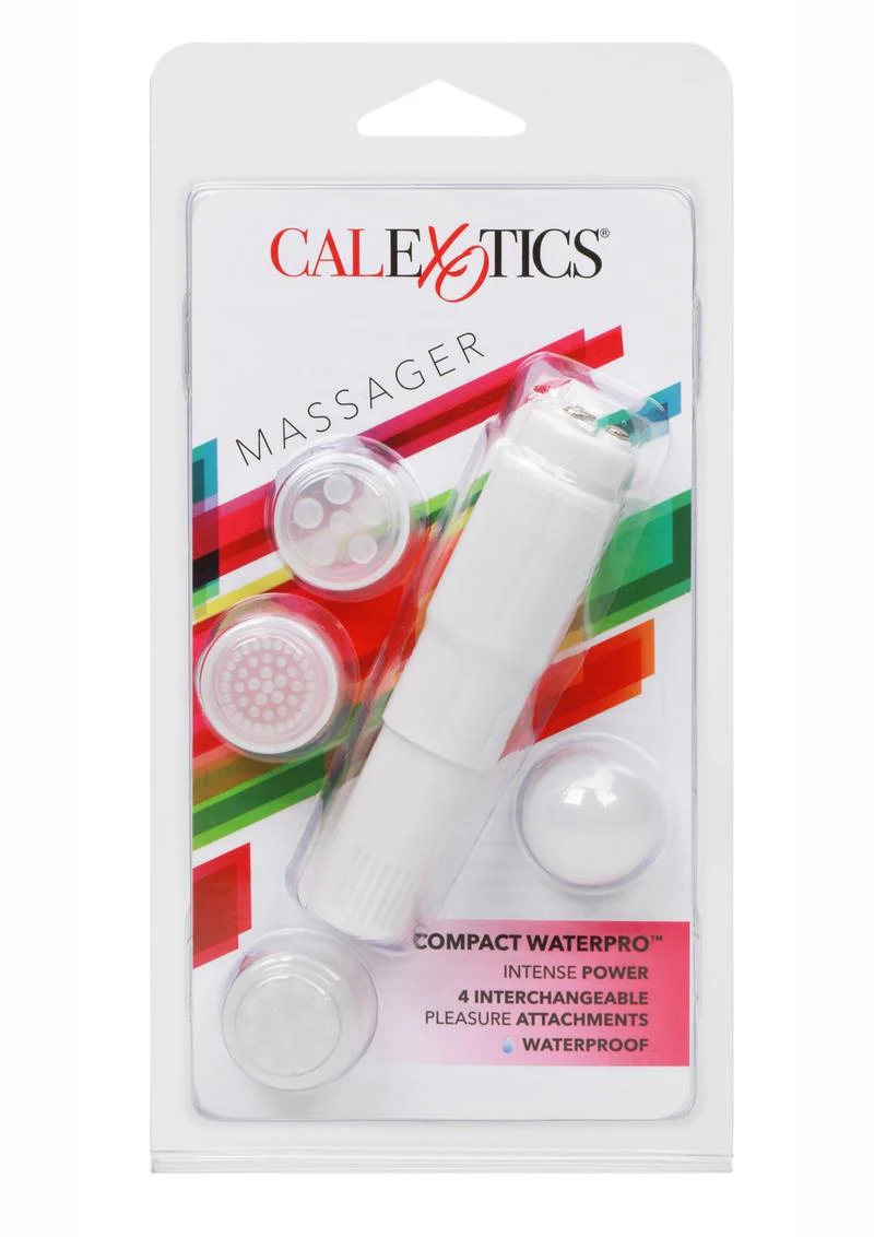 CalExotics Compact Personal Travel Massager with Interchangeable Heads - Image 4