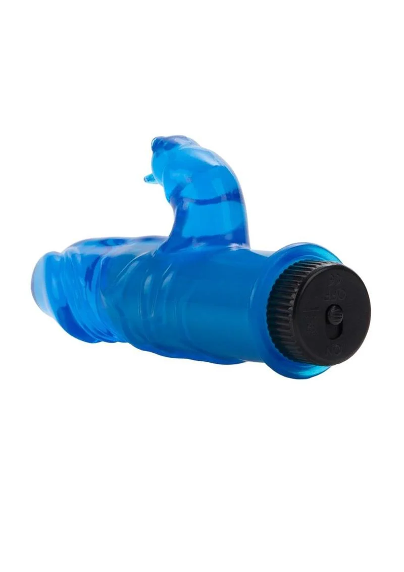 CalExotics Crystal Playmate Dual Vibrating Rabbit Vibrator - Image 3