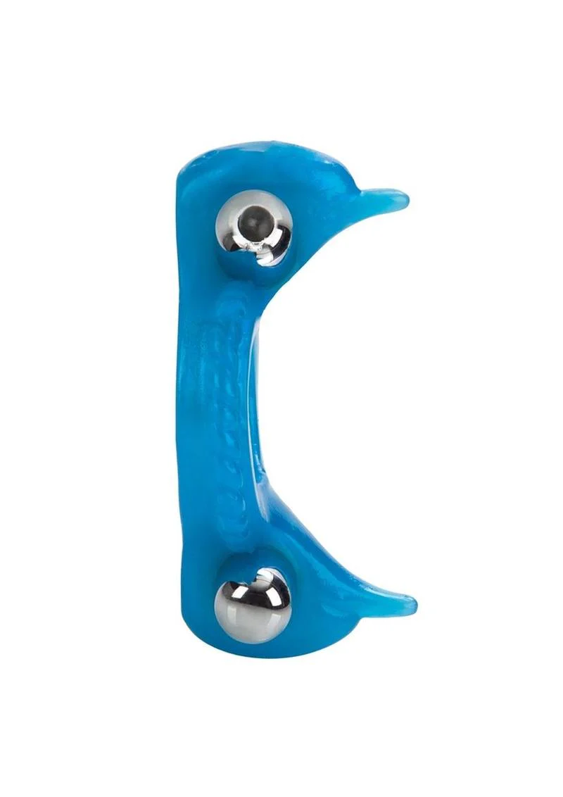CalExotics Double Dolphin Vibrating Cock Ring - Image 3