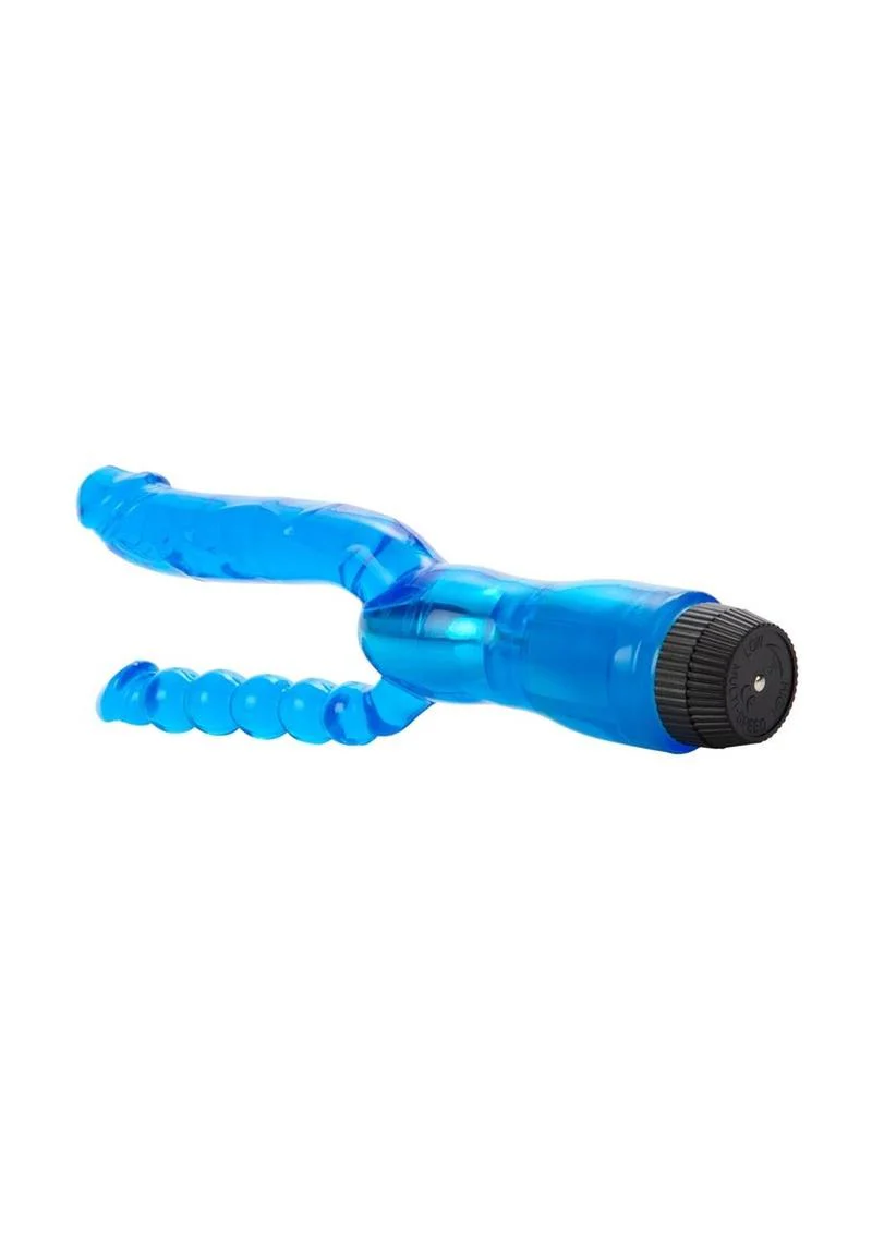 CalExotics Dual Penetrator Vibrator with Anal Beads - Image 3