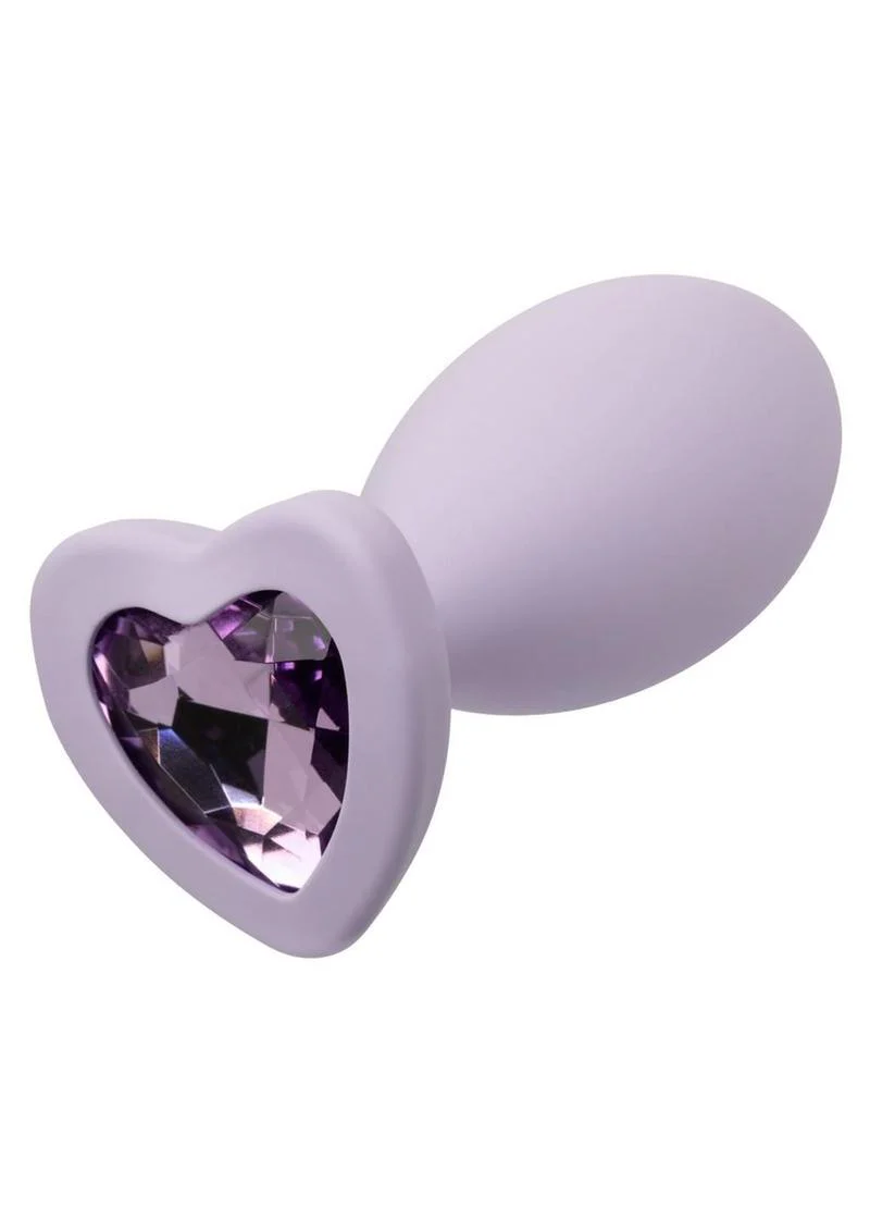 CalExotics First Time Crystal Booty Duo Silicone Anal Plug - Image 5