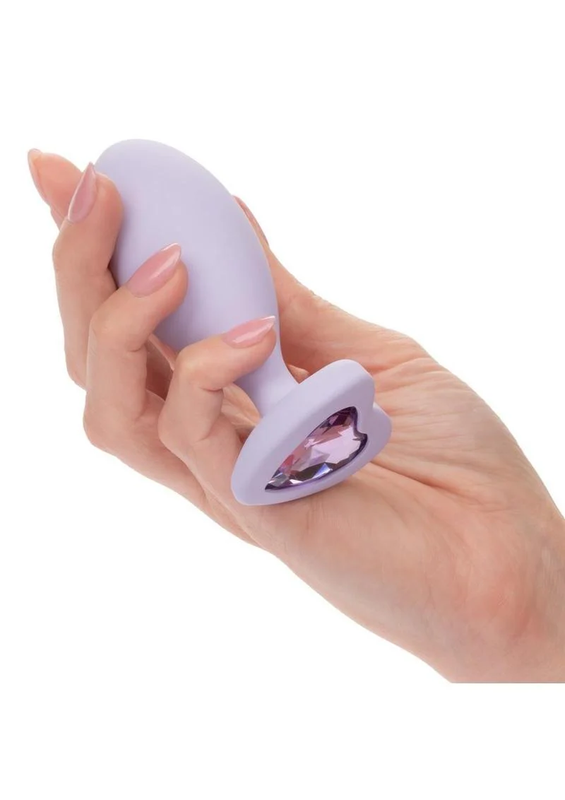 CalExotics First Time Crystal Booty Duo Silicone Anal Plug - Image 6