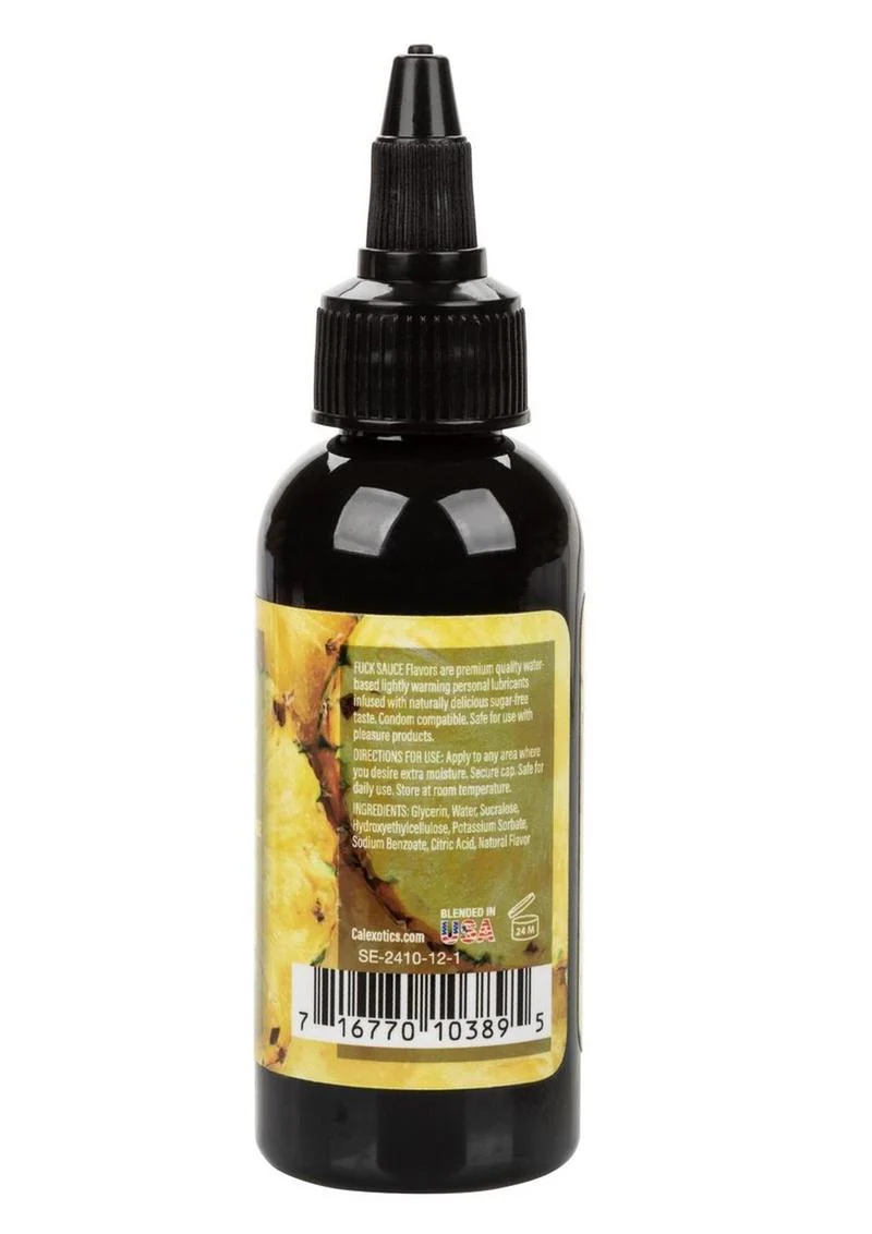 CalExotics Fuck Sauce Pineapple Flavored Lubricant - Image 2