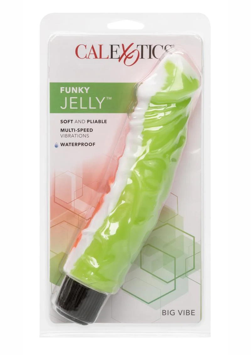 CalExotics Funky Jelly Big Multi Speed Waterproof Vibrator - Image 4