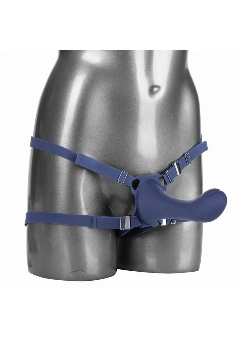 CalExotics Her Royal Harness ME2 Thumper Silicone Strap-On - Image 3