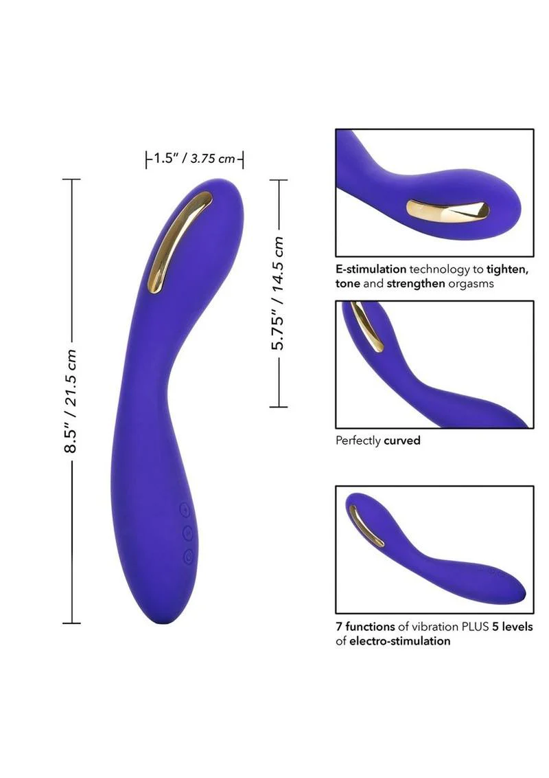 CalExotics Impulse Intimate E Stimulator Wand Silicone Vibrator - Image 3