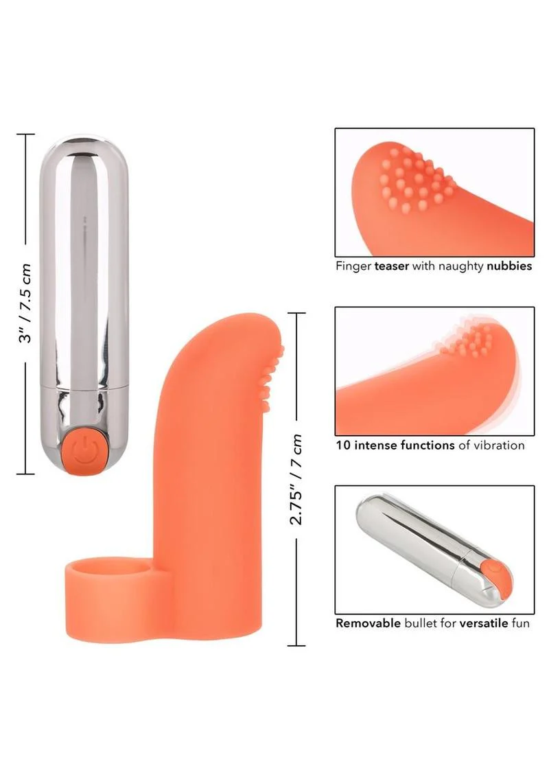Calexotics Intimate Play Rechargeable Finger Tickler - Image 3