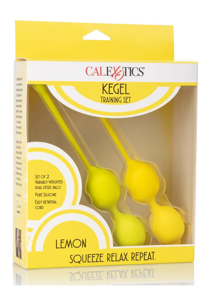 CalExotics Lemon Squeeze Kegel Training Set - Image 3