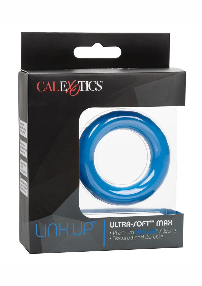CalExotics Link Up Ultra Soft Max Silicone Cock Ring - Image 2