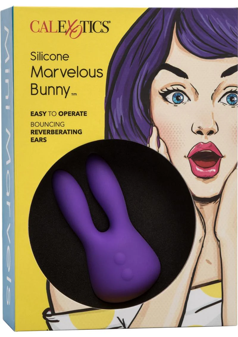 CalExotics Mini Marvels Marvelous Bunny Rechargeable Massager - Image 4