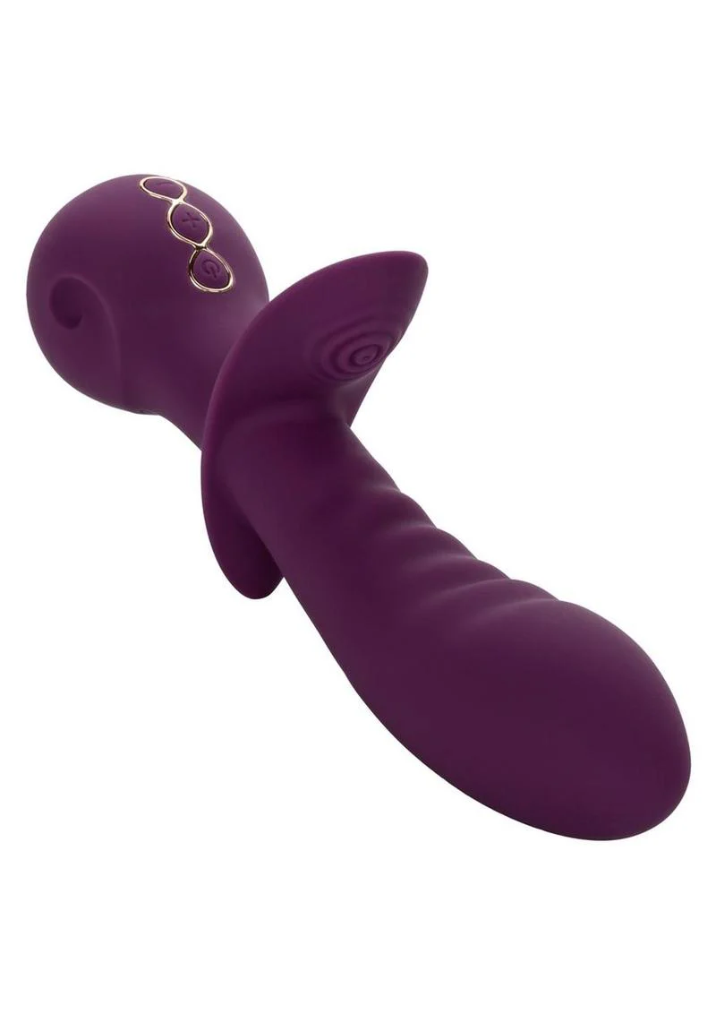 CalExotics Obsession Lover Rechargeable Silicone Dual Vibrator - Image 2