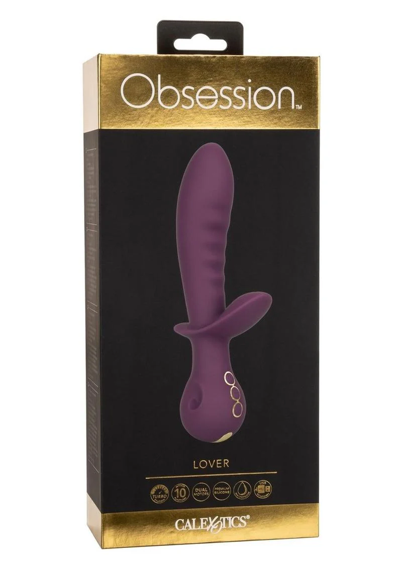 CalExotics Obsession Lover Rechargeable Silicone Dual Vibrator - Image 4