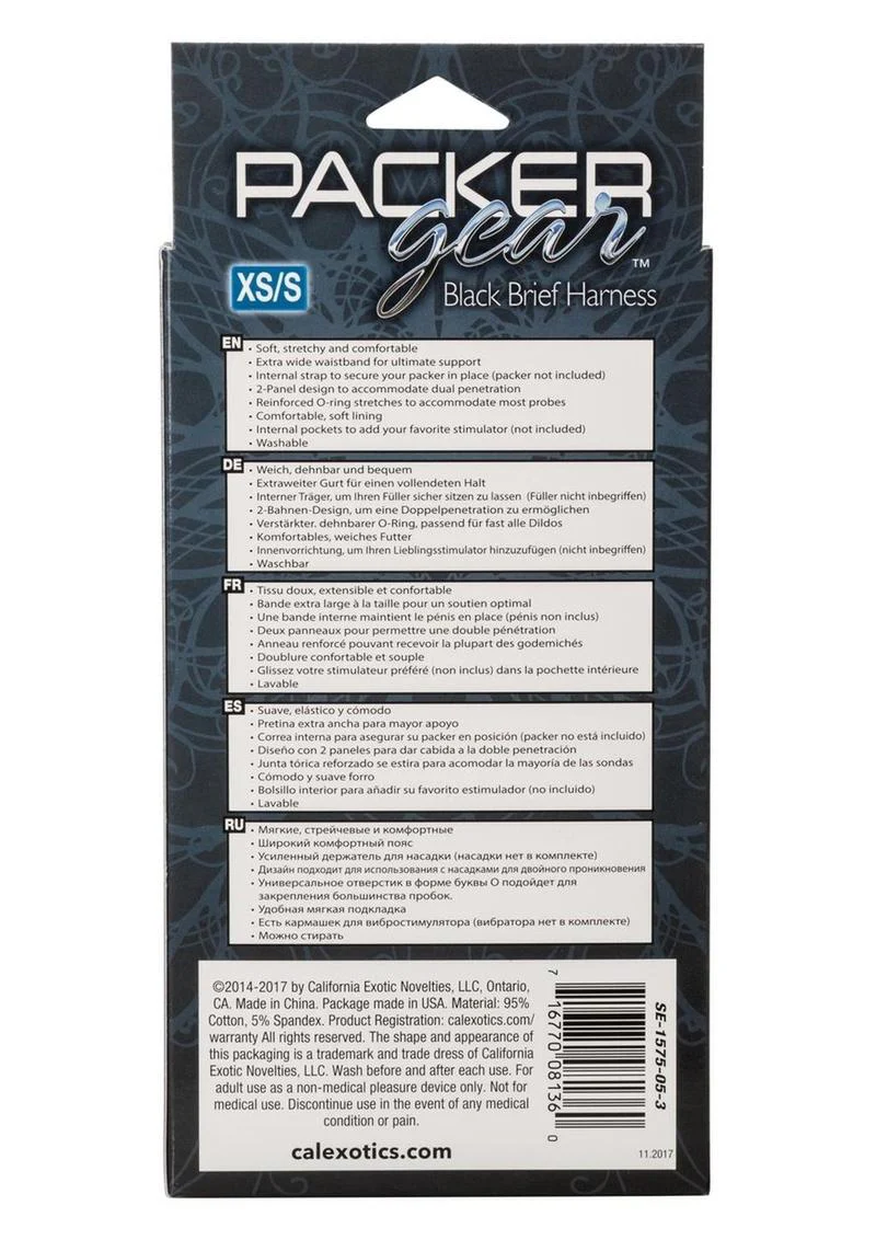 CalExotics Packer Gear Black Brief Harness for Packers And Toys - Image 3