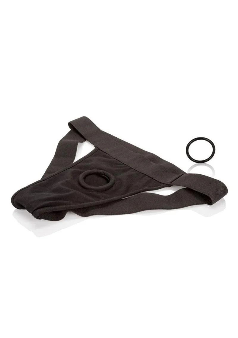 CalExotics Packer Gear Jock Strap M/L Black Strap-On Harness Wear