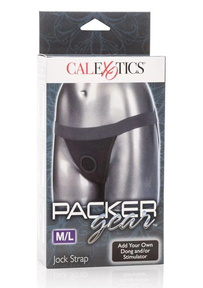 CalExotics Packer Gear Jock Strap M/L Black Strap-On Harness Wear - Image 4