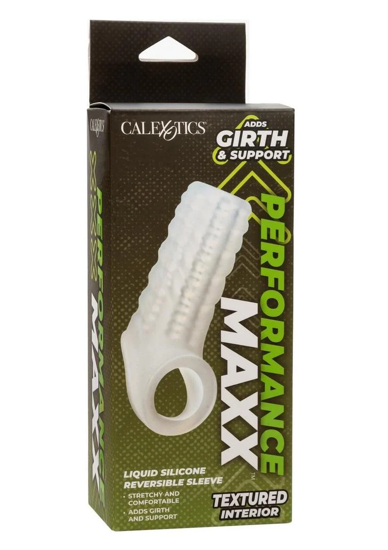 CalExotics Performance Maxx Reversible Liquid Silicone Sleeve - Image 4