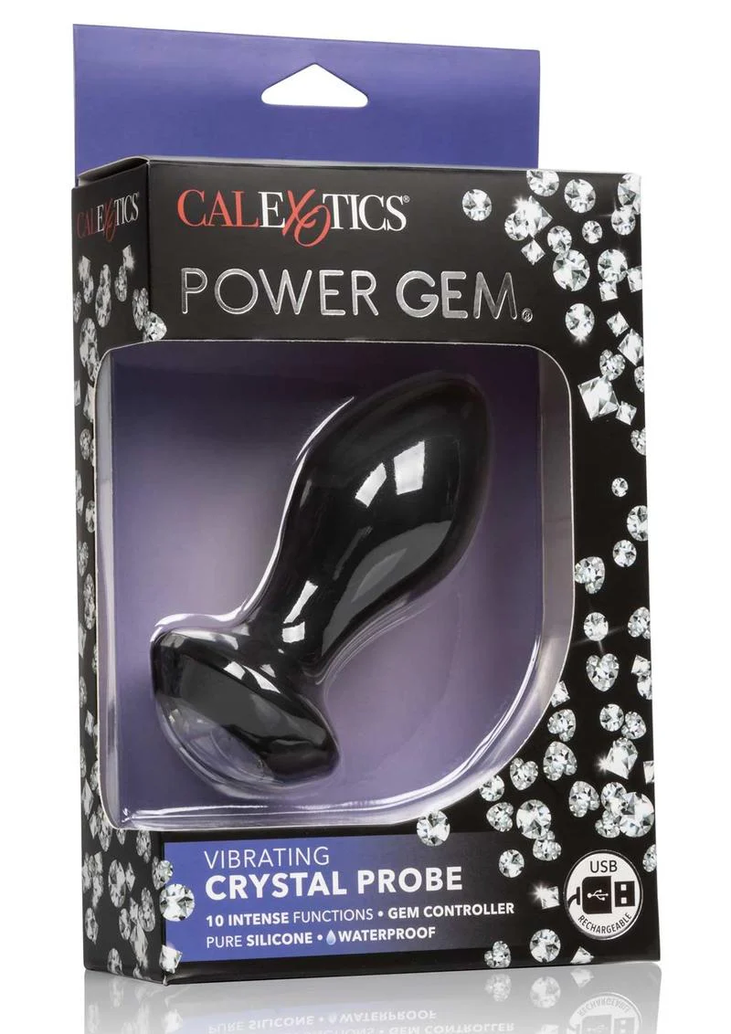 CalExotics Power Gem Vibrating Crystal Probe Butt Plug - Image 10