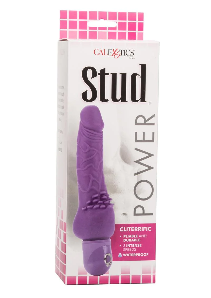CalExotics Power Stud Cliterrific Vibrator 3 Speeds Waterproof - Image 12