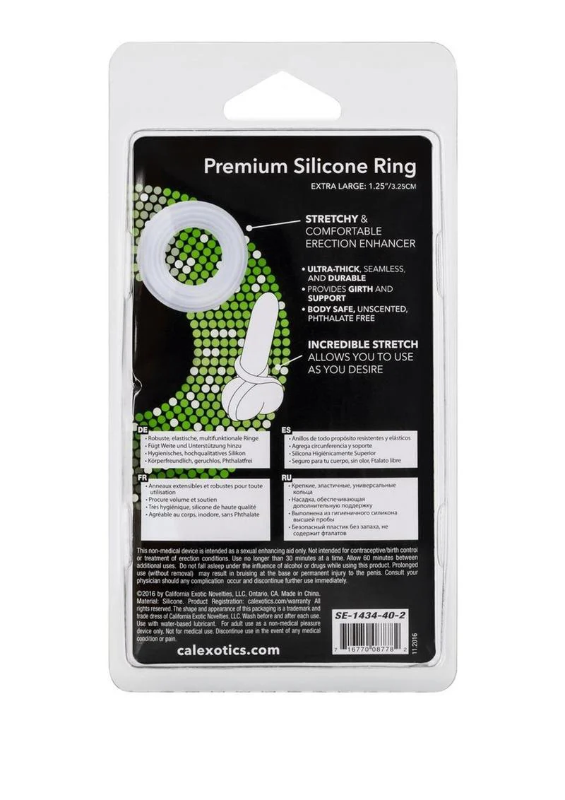 CalExotics Premium Silicone Ring Ultra Stretchy - Image 12