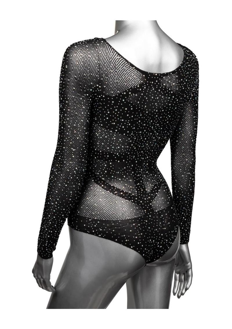 CalExotics Radiance Long Sleeve Plus Size Bodysuit - Image 2