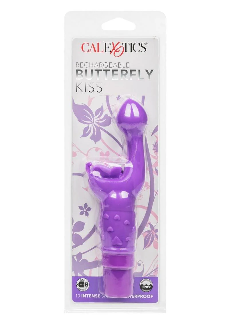 Calexotics Rechargeable Butterfly Kiss G-Spot Rabbit Vibrator - Image 10
