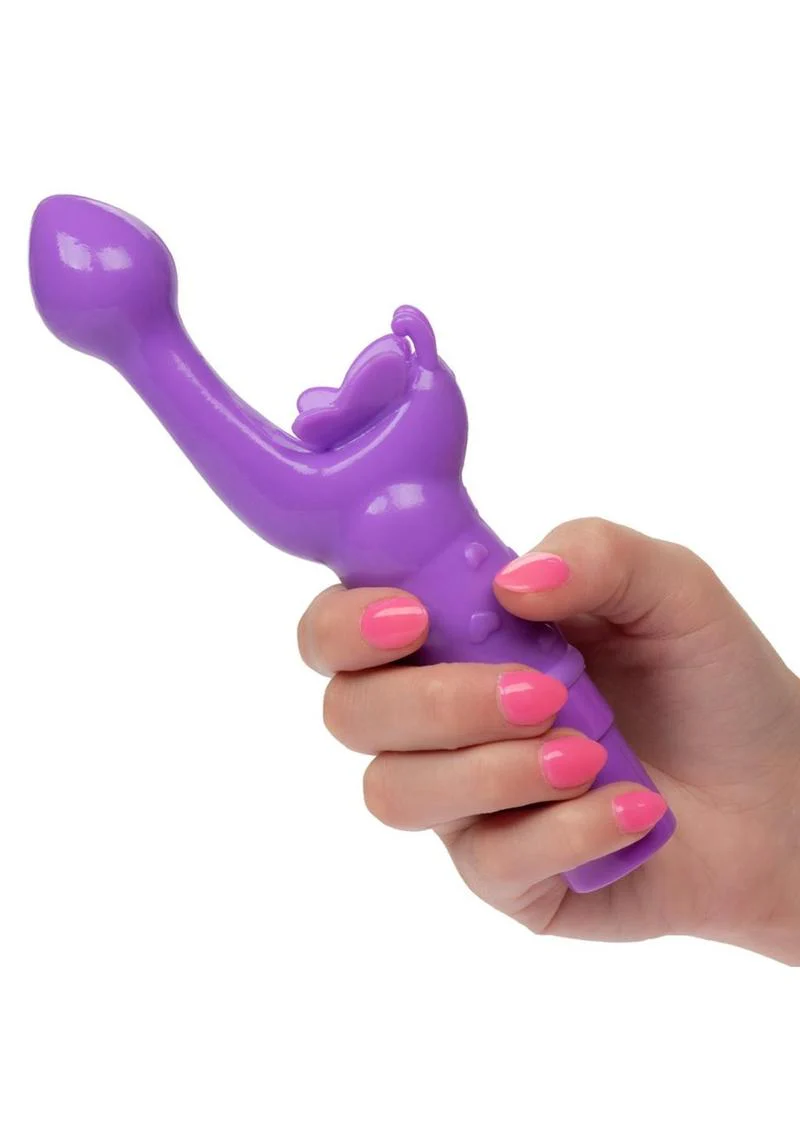 Calexotics Rechargeable Butterfly Kiss G-Spot Rabbit Vibrator - Image 3