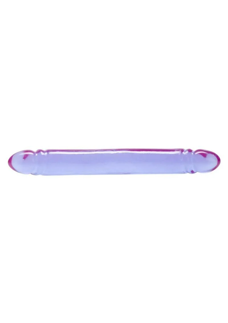 CalExotics Reflective Gel Smooth Double Dong - Image 3