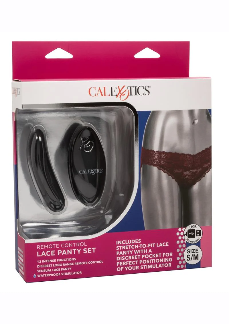 CalExotics Remote Control Lace Panty Vibe Set - Image 5