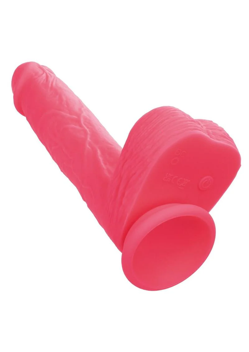 CalExotics Rumbling & Thrusting Silicone Studs Dildo - Image 2