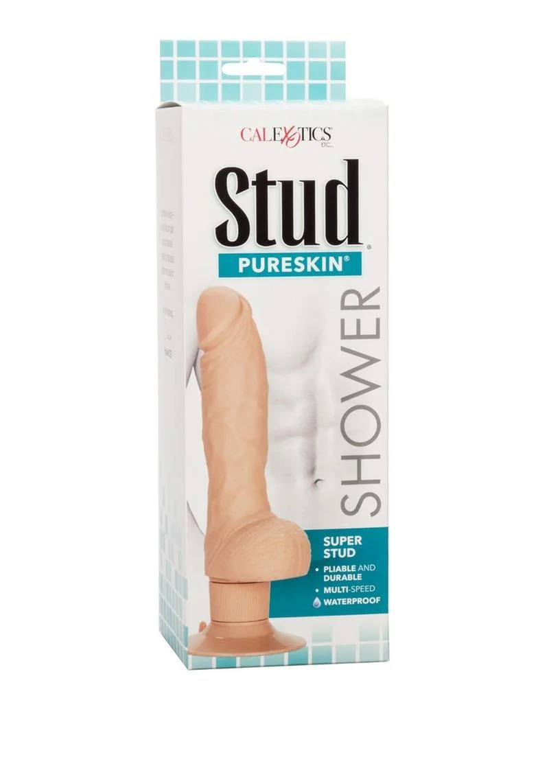 CalExotics Shower Stud Super And Multi-Speed Vibrating Dildo - Image 7