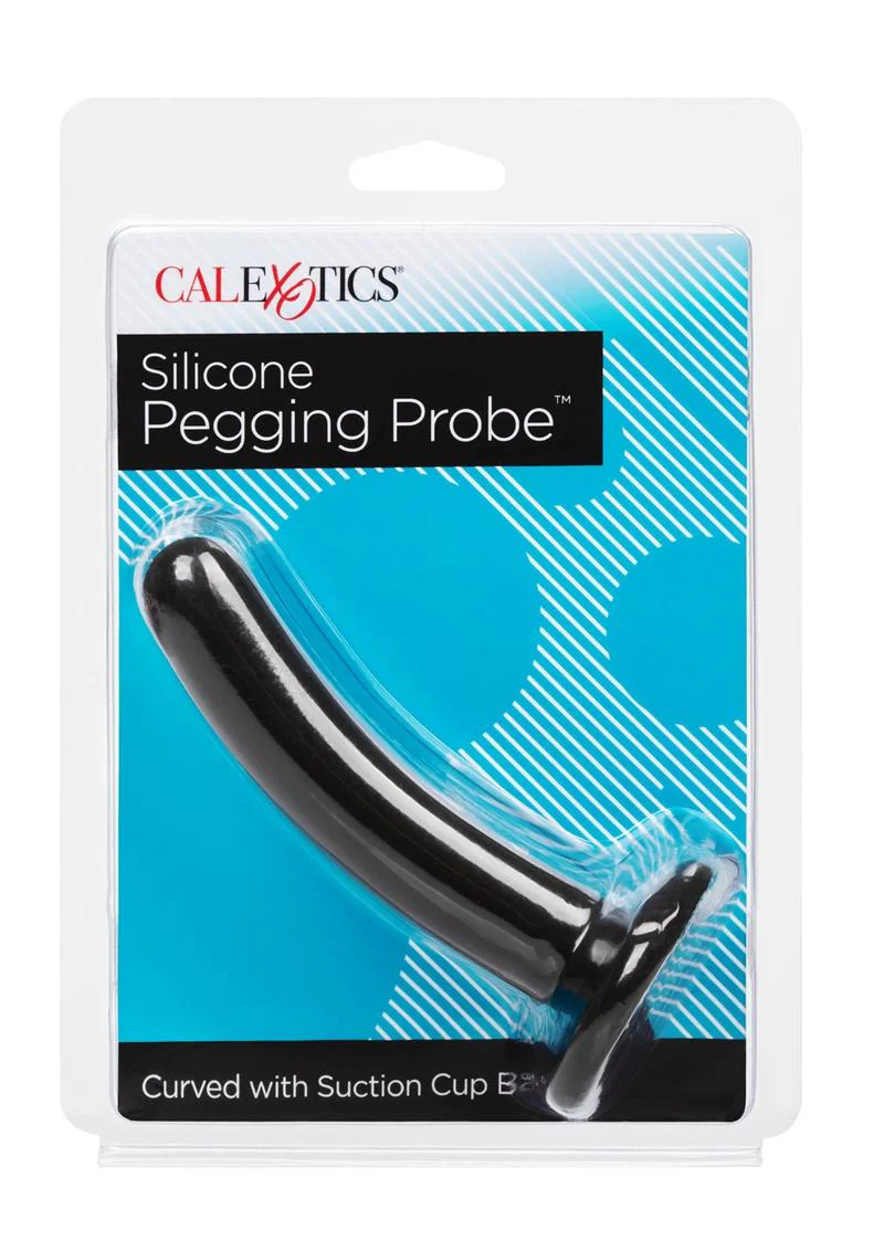 CalExotics Silicone Pegging Probe Curved Butt Plug - Image 3