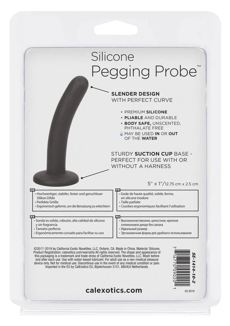 CalExotics Silicone Pegging Probe Curved Butt Plug - Image 4