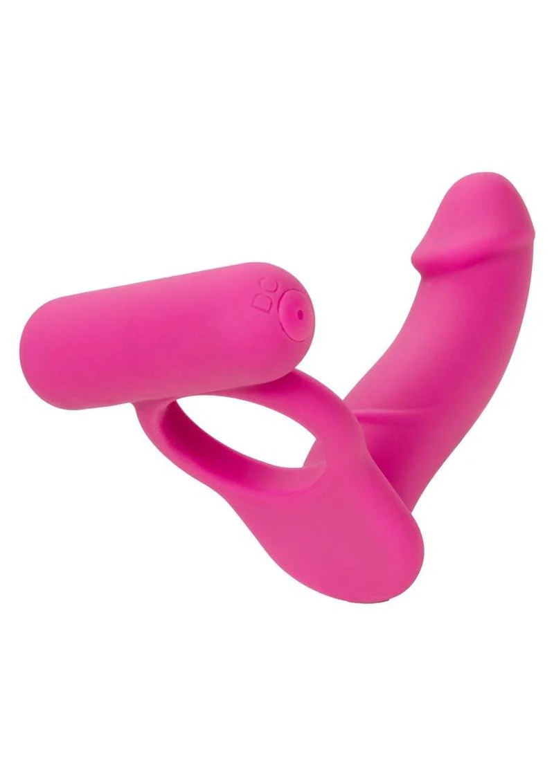 CalExotics Silicone Rechargeable Double Diver Couples Ring - Image 2
