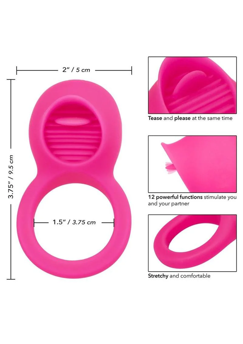 CalExotics Silicone Rechargeable Teasing Tongue - Image 3
