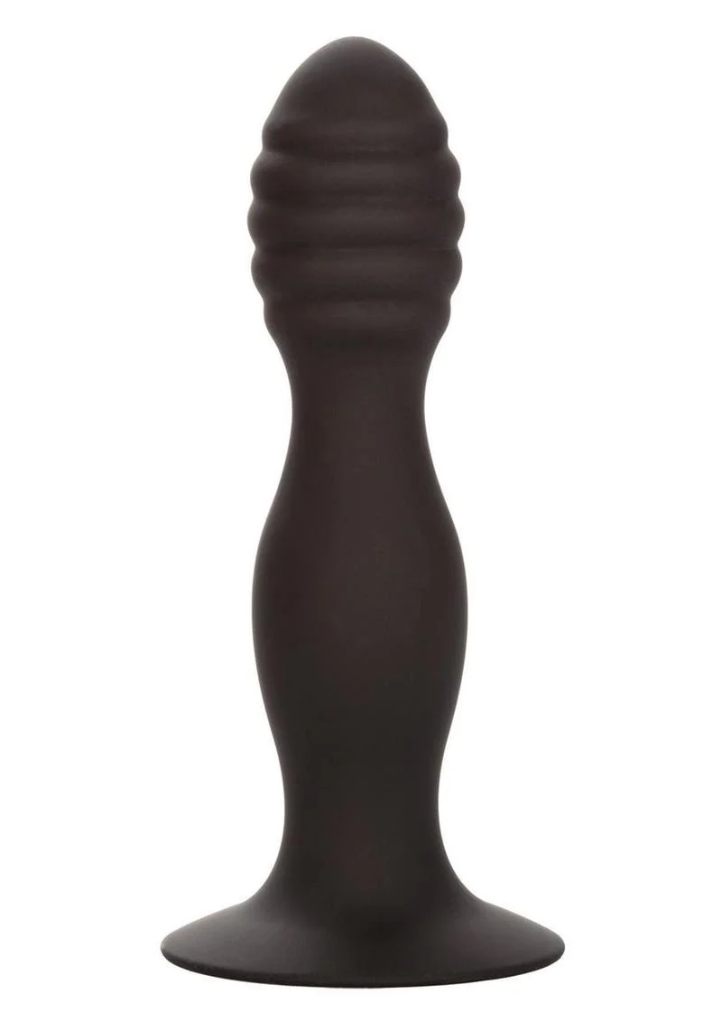CalExotics Silicone Ribbed Anal Stud Suction Cup Base
