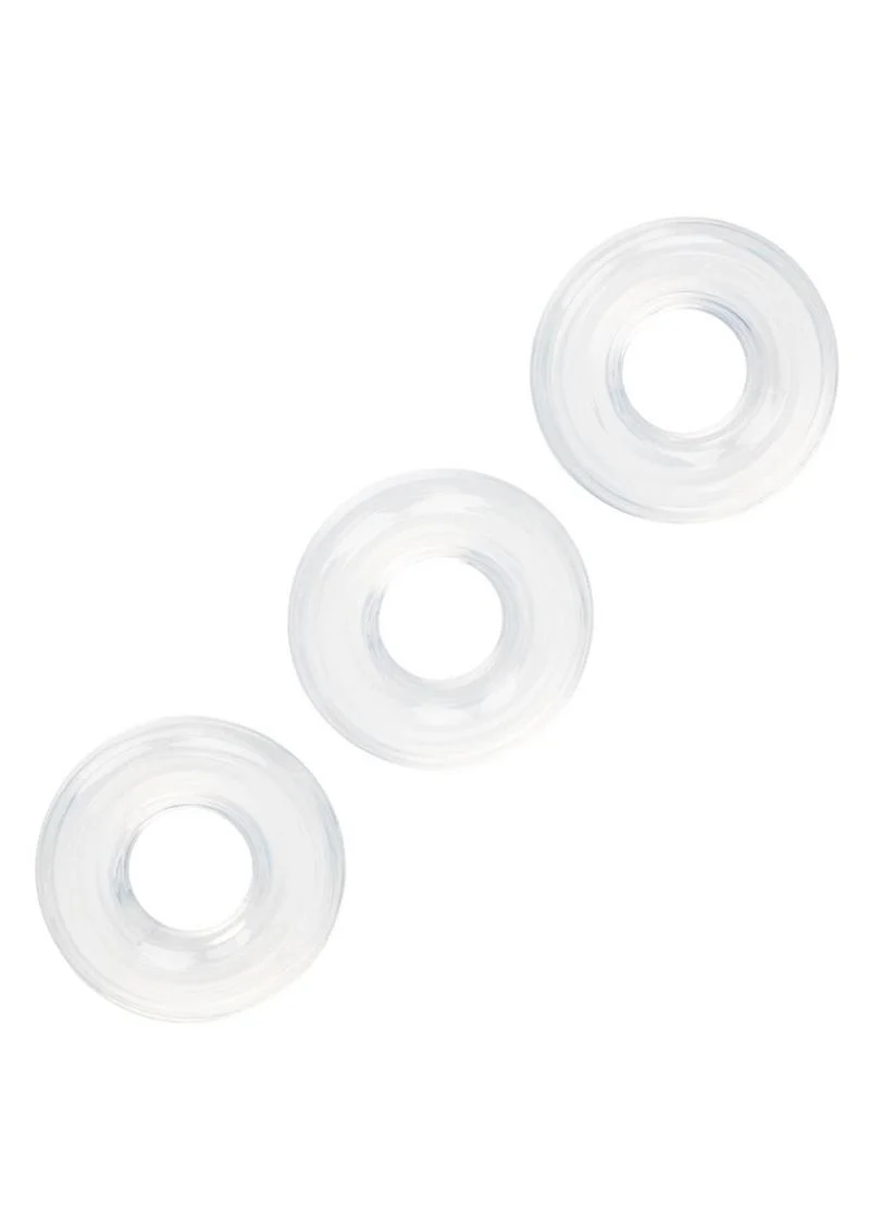 CalExotics Silicone Stacker Rings Set of 3 - Image 2