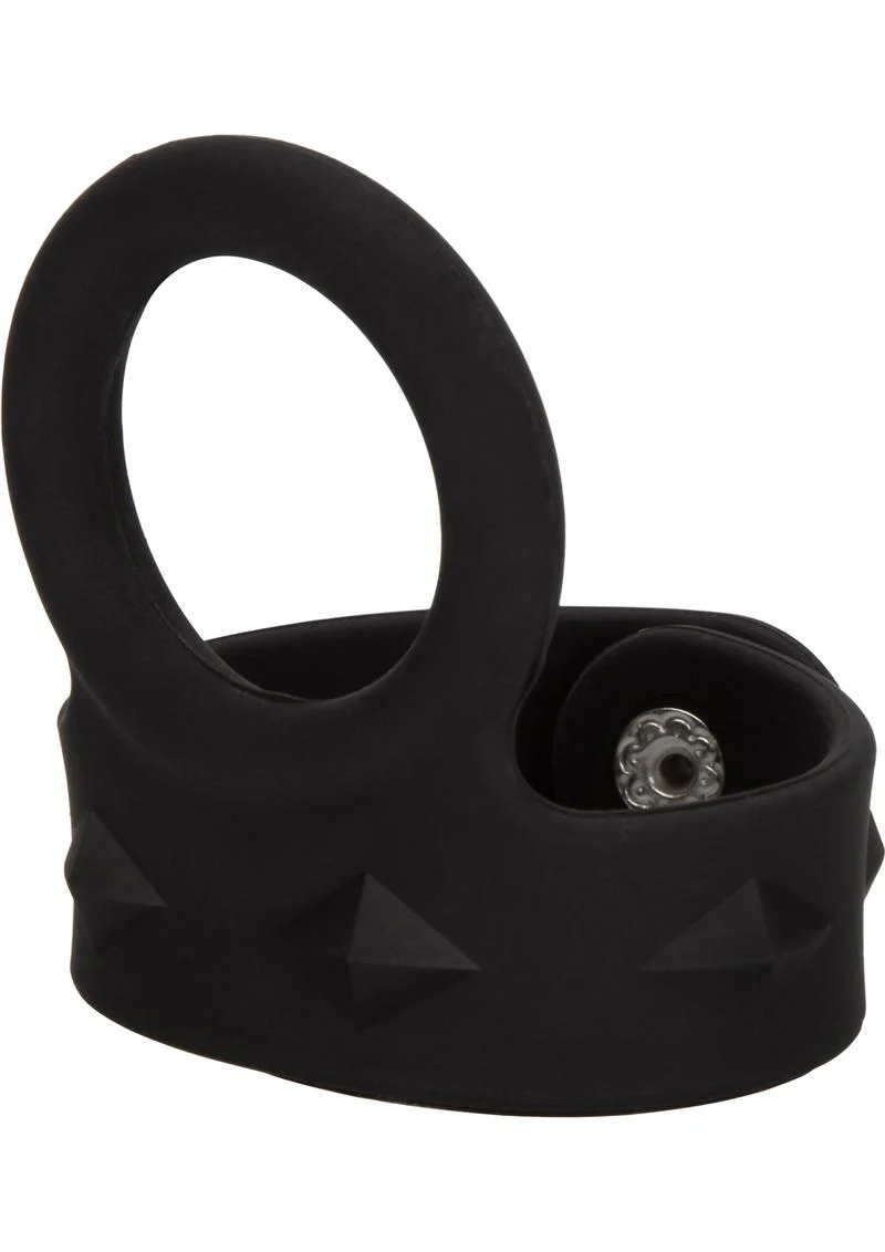 CalExotics Silicone Tri Snap Scrotum Support Ring