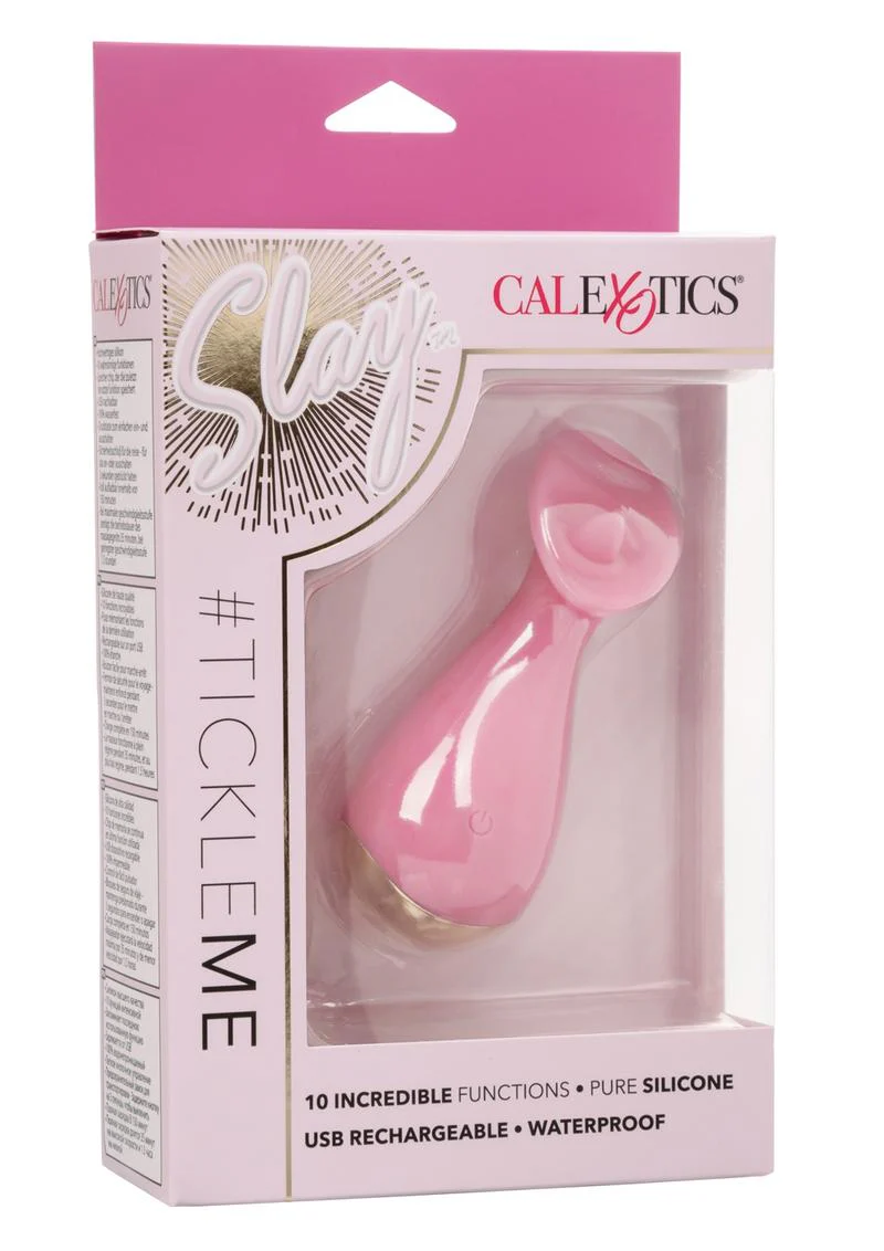 CalExotics Slay TickleMe Rechargeable Silicone Petite Vibrator - Image 4