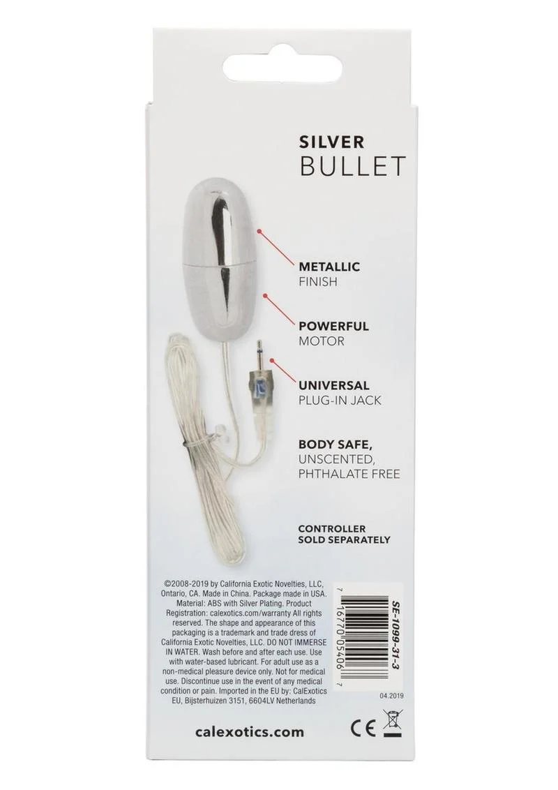 CalExotics Sterling Collection Powerful Motor Silver Bullet - Image 3