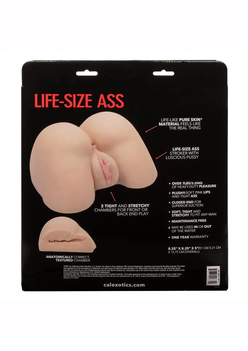 CalExotics Stroke It Life-Size Ass Realistic PureSkin Masturbator - Image 4