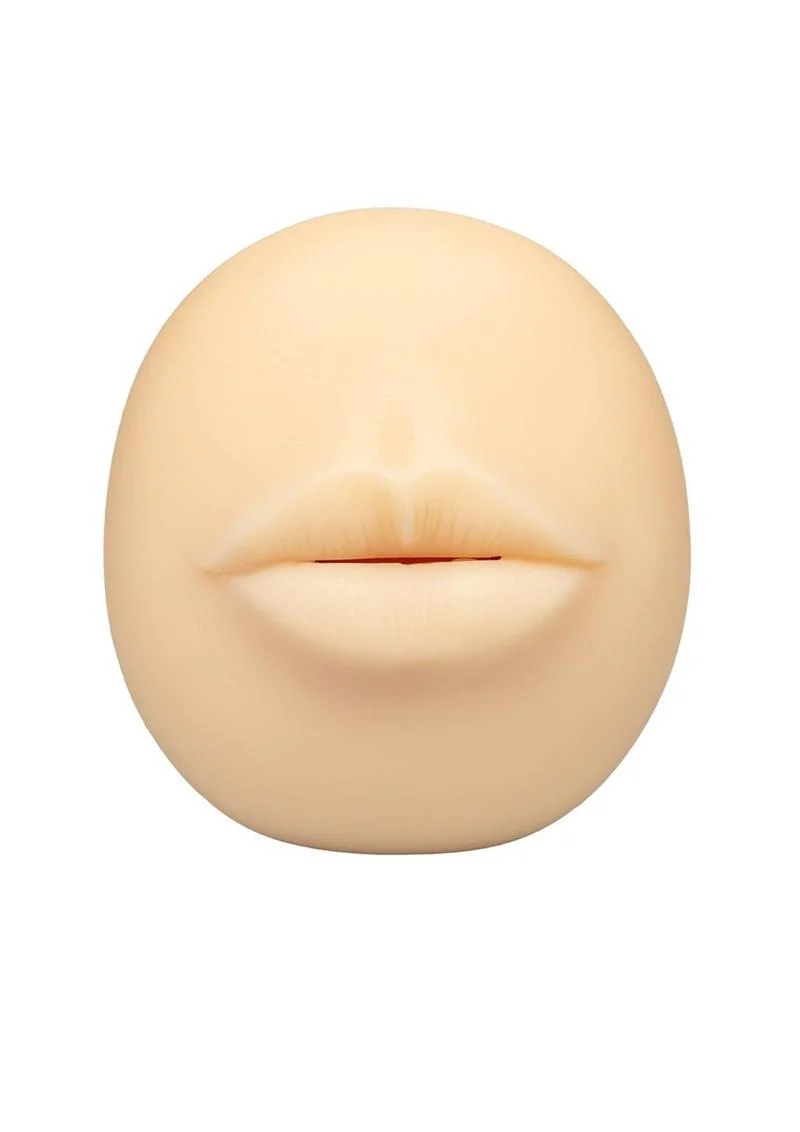 CalExotics Stroke It Realistic Mouth Stroker For Authentic Pleasure - Image 5