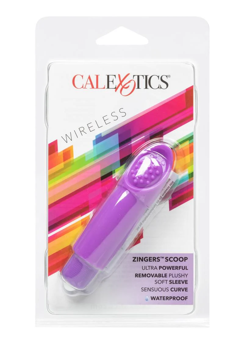 CalExotics Wireless Zingers Scoop Vibrator - Image 4