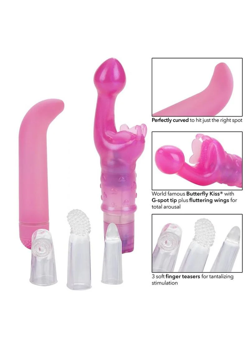 California Exotic Novelties Her G-Spot Kit Waterproof Pleasure Set - Image 3