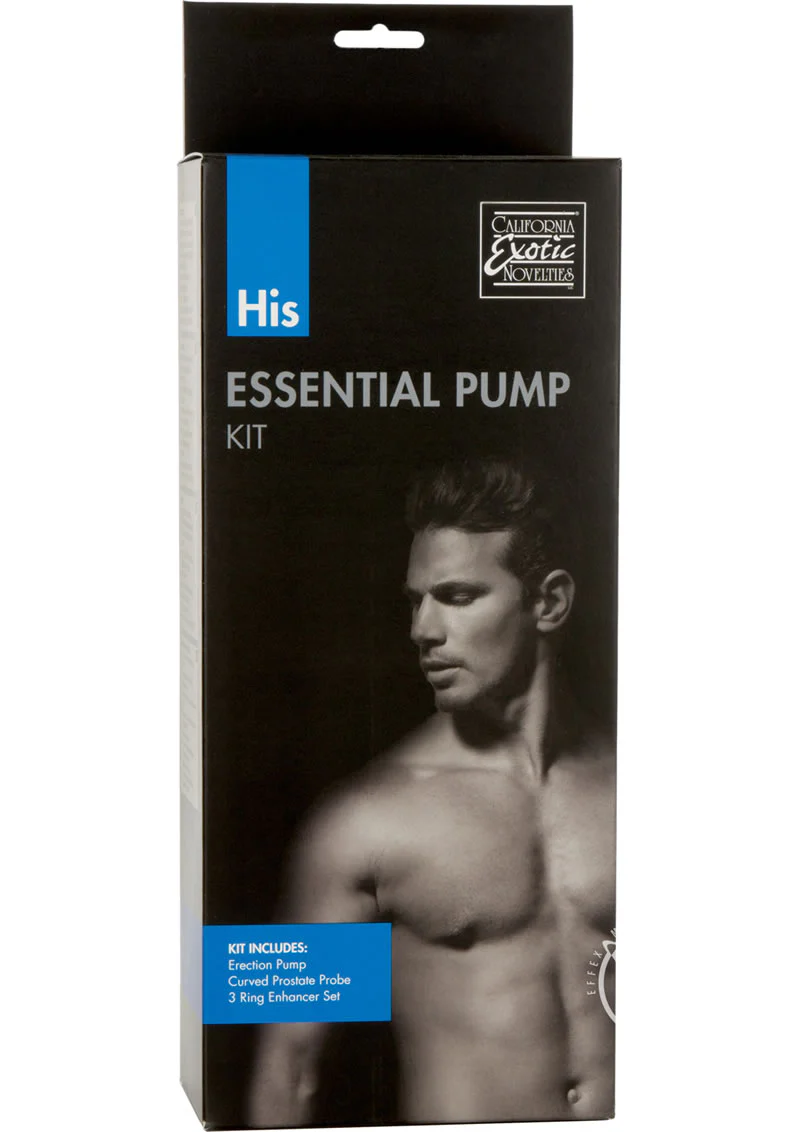 California Exotic Novelties His Essential Enhancement Set Pump Kit - Image 4